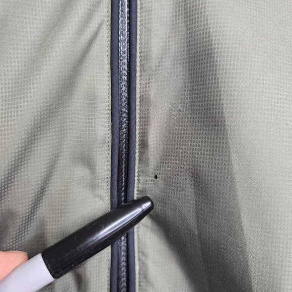 Footjoy Dryjoys Tour Collection Green Windbreaker 1/4 Zip Pullover Jacket Golf - Picture 10 of 12